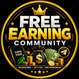 Telegram profile photo for "𝗙𝗥𝗘𝗘 𝗘𝗔𝗥𝗡𝗜𝗡𝗚 𝗖𝗢𝗠𝗠𝗨𝗡𝗜𝗧𝗬"