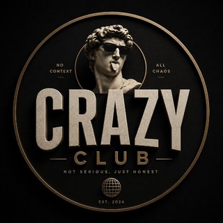 Telegram profile photo for crazy club