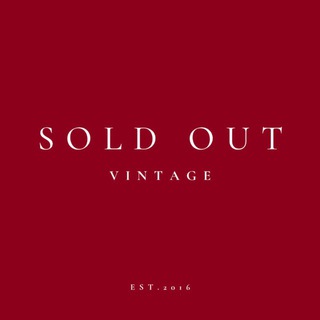 Telegram profile photo for Soldout Vintage | магазин винтажных предметов и часов в Москве