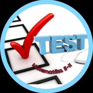 Telegram profile photo for Matematika 5-11 online test