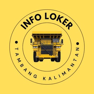Telegram profile photo for INFO LOKER TAMBANG KALIMANTAN