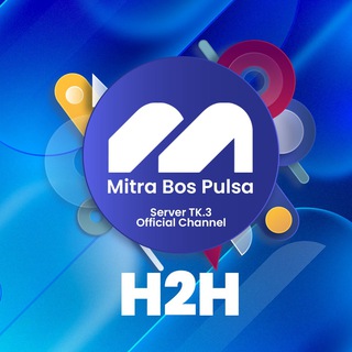 Telegram profile photo for OFFICIAL H2H CHANNEL MITRA BOS PULSA - TK.3
