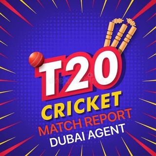Telegram profile photo for T-20 MATCH REPORT