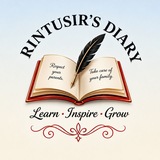 Telegram profile photo for Rintusir's Diary 📚💎