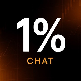 Telegram profile photo for 1% Chat