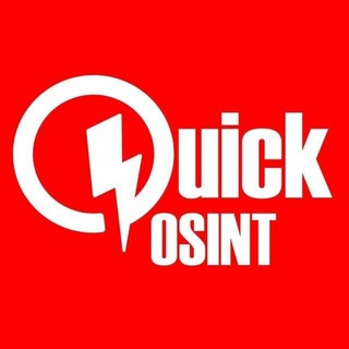 Telegram profile photo for Quick OSINT