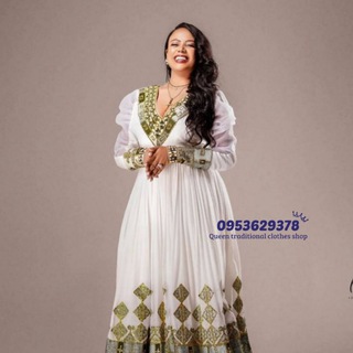 Telegram profile photo for Queen Traditional clothes shop🛍️ ንግሰት ባህላዊ ቀሚስ መሸጫ👌