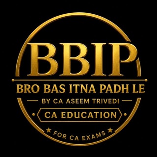 Telegram profile photo for BRO, BAS ITNA PADH LE - By Aseem Sir