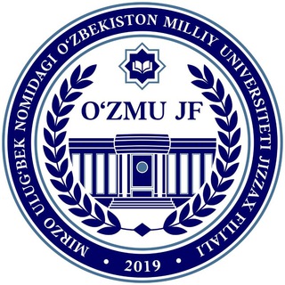 Telegram profile photo for O‘zMU Jizzax filiali | Rasmiy kanali