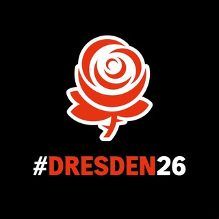 Telegram profile photo for **DRESDEN-GEDENKEN 2026** #DRESDEN26