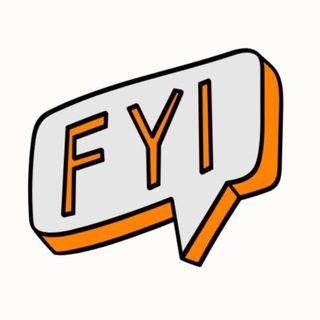 Telegram profile photo for fyi|до відома|לידיעתך