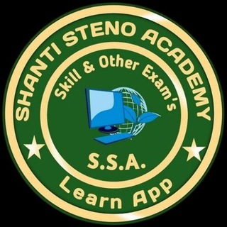 Telegram profile photo for Shanti Steno Academy Official