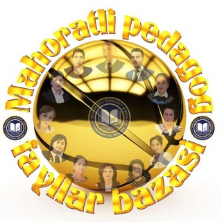 Telegram profile photo for MAHORATLI PEDAGOGLAR BAZASI
