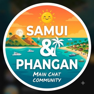 Telegram group profile photo for САМУИ & ПАНГАН | Чат Островов