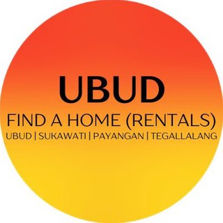 Telegram group profile photo for Ubud Find A Home 🏡