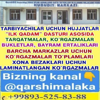 Telegram profile photo for Qarshi Malaka Oshirish