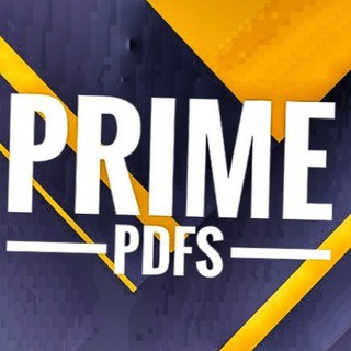 Telegram profile photo for Prime pdfs