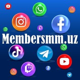 Telegram profile photo for Membersmm.uz Rasmiy🔰