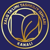 Telegram profile photo for Xalq taʼlimi tashkiliy ishlar | Rasmiy kanali