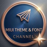 Telegram profile photo for Miui Theme & Miui Font & İcon Pack & Wallpapers🎨🇹🇷