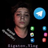 Telegram profile photo for 📝Sigatov_Vlog🎧