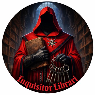 Telegram profile photo for Inquisitor Librari. Книги по магии и эзотерике 📚