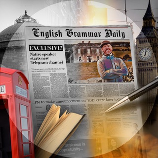 Telegram profile photo for English Grammar Daily