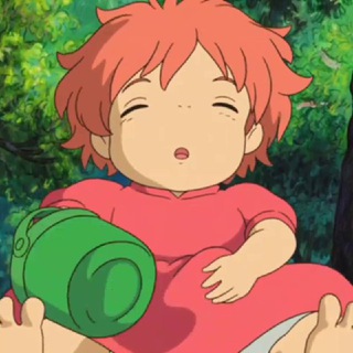Telegram profile photo for Ghibli community ❀