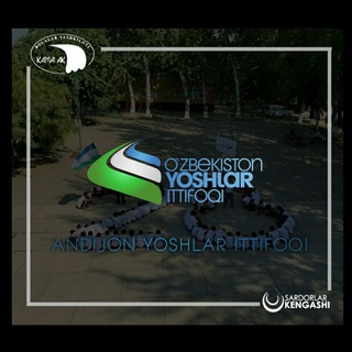 Telegram profile photo for Andijon Yoshlar ittifoqi | Uyda Qoling