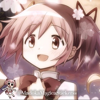 Telegram profile photo for Madoka Magica Stickers ||| Мадока Магика стикеры