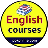 Telegram profile photo for English courses 🇬🇧