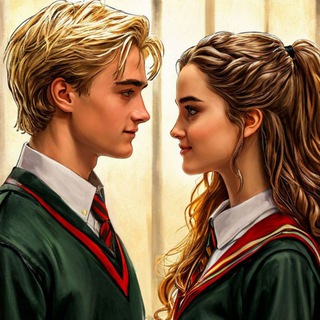 Telegram profile photo for Фанфики по Драмионе (Гарри Поттер) | Dramione
