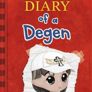 Telegram profile photo for Diary of a Degen