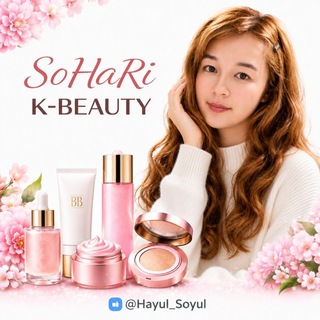 Telegram profile photo for SoHaRi k-beauty