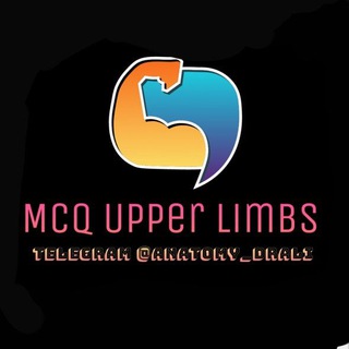 Telegram profile photo for Upper Limb / Note and Mcq