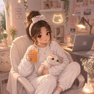 Telegram profile photo for کنار هم با لندورا🎀☕