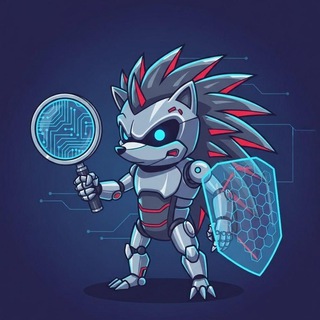 Telegram profile photo for Кибер Ёж - Защитник от мошенников 🦔