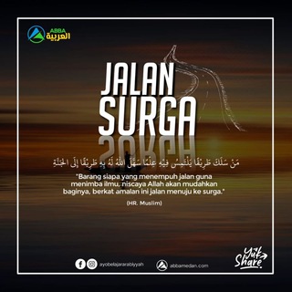 Telegram profile photo for Ayo Belajar Bahasa Arab (ABBA)