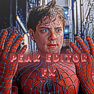 Telegram profile photo for Peak Editor FX