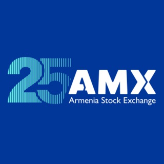 Telegram profile photo for AMX | Armenia Stock Exchange and Central Depository