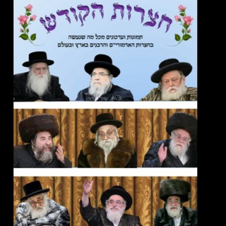 Telegram profile photo for ערוץ 'חצרות הקודש'💫