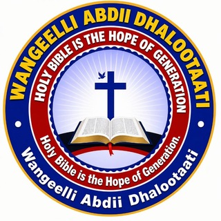 Telegram profile photo for Wangeelli Abdii Dhalootaati