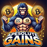 Telegram profile photo for ApeSOLuteGains