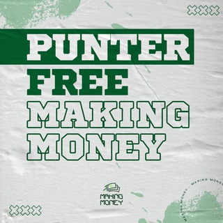 Telegram profile photo for PUNTER FREE MAKING MONEY