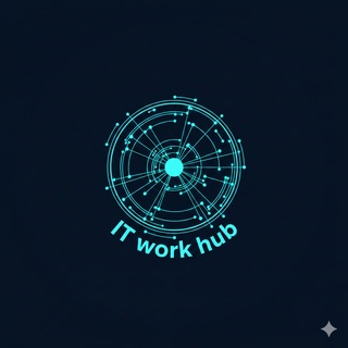 Telegram profile photo for IT work hub