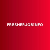 Telegram profile photo for Fresherjobinfo