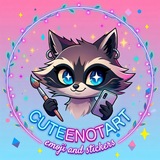 Telegram profile photo for cuteenotart ⋞˶ⓛᴥⓛ˶⋟෴