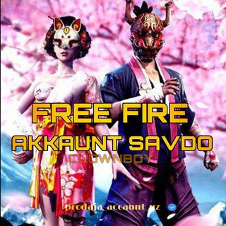 Telegram profile photo for FREE FIRE | AKKAUNT SAVDO