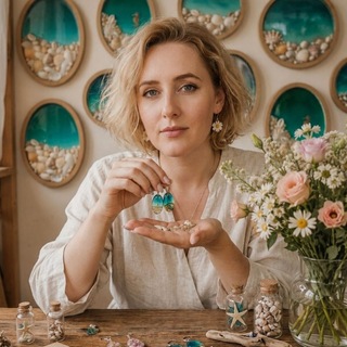 Telegram profile photo for КРИСТИНА | Украшения из смолы
