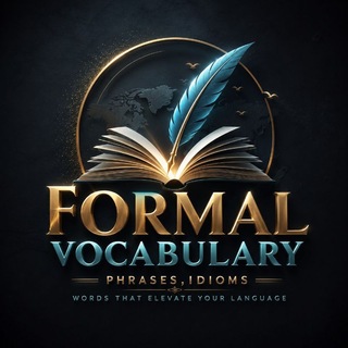 Telegram profile photo for FORMAL VOCABULARY